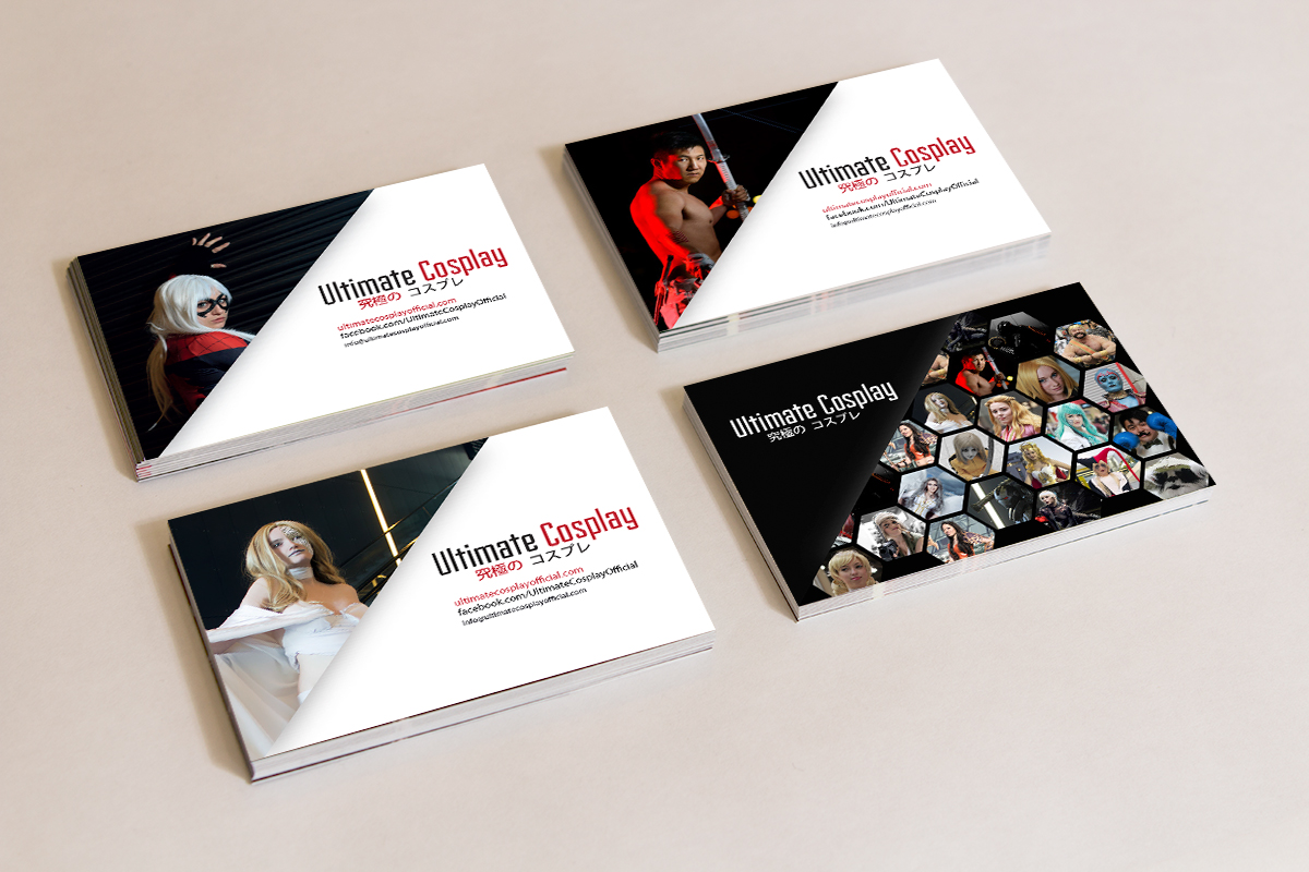 Ultimate Cosplay business cards
