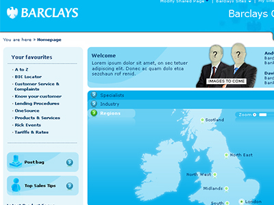 Barclays Intranet